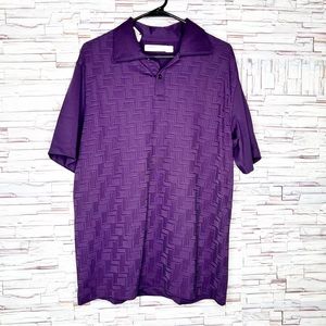 Perry Ellis Purple Shirt size L